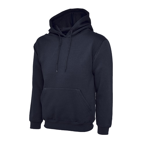 UC502 Classic Hooded Sweatshirt 300 gsm Navy Medium